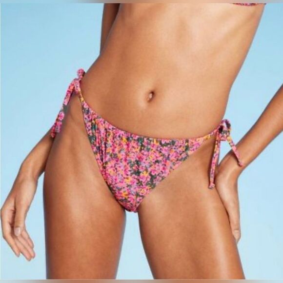 Wild Fable Pink Floral  set Bikini - Picture 8 of 8